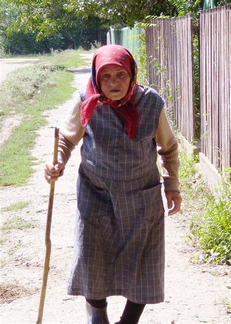 Old Women in Russia .